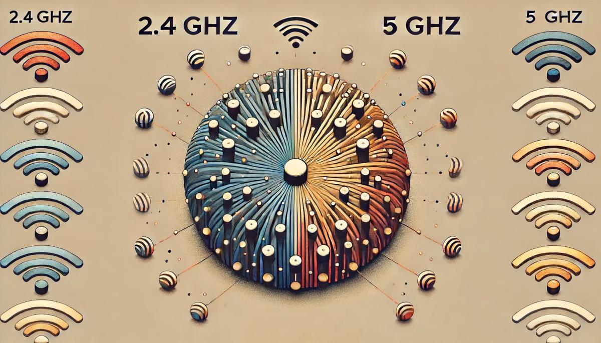 What is the difference between 2,4 GHz and 5 GHz Wi-Fi routers?